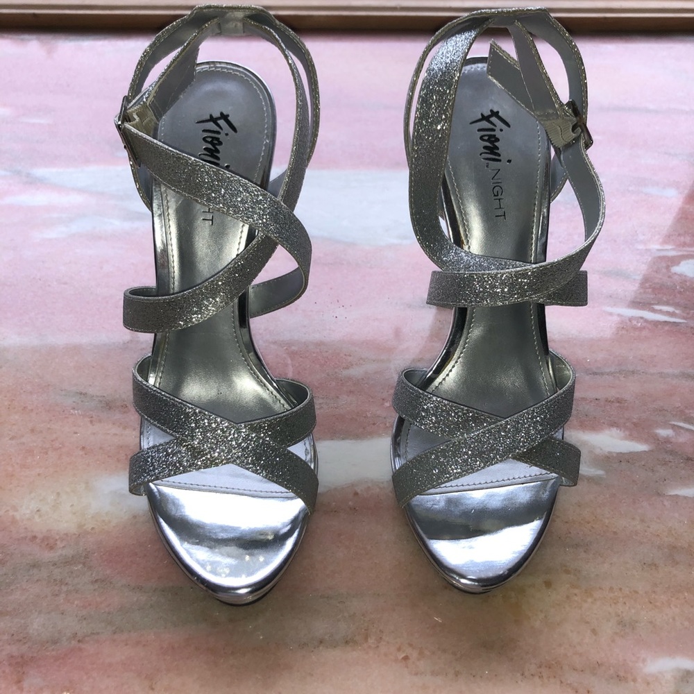 Silver heels